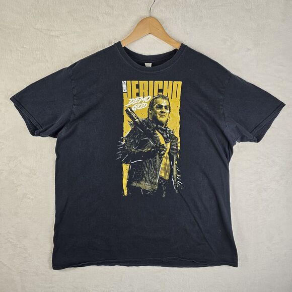 Chris Jericho Demo God Shirt Size XXL Wrestling Tee AEW WWE WWF Vintage Style - Picture 2 of 7